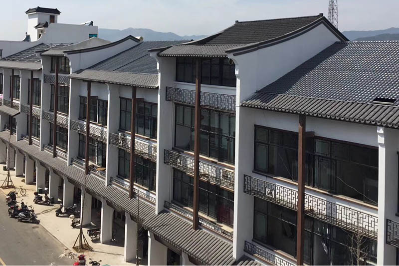 Progetto municipale di ristrutturazione del tetto di Pu Kou, distretto di Shengzhou, città di Shaoxing
